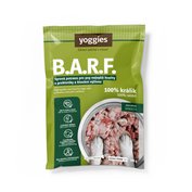 2 kg Yoggies B.A.R.F. 100% králik s probiotikami a kĺbovou výživou Surové mäso pre psov ( 4x500g )
