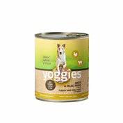 Balenie 6x800g Yoggies morčacie a teľacie, konzerva s jablkami