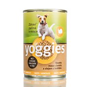 400g Yoggies morčacia konzerva pre psov s bataty a bodliakovým olejom