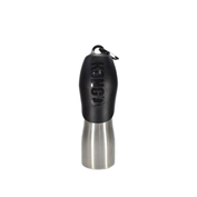 Fľaša na vodu nerezová pre psa, čierna KONG H2O (740ml/25oz) Stainless Steel Bottle Black