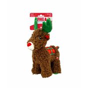 Hračka Kong Dog Holiday Sherps™ Reindeer, Sob s pískatkom, polyester, M