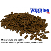 1,5 kg Yoggies Cat "Basic" granule lisované za studena pre mačky