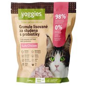 50 g Vzorka  Yoggies Granule pre mačky s kuracím mäsom, lisované za studena s probiotikami